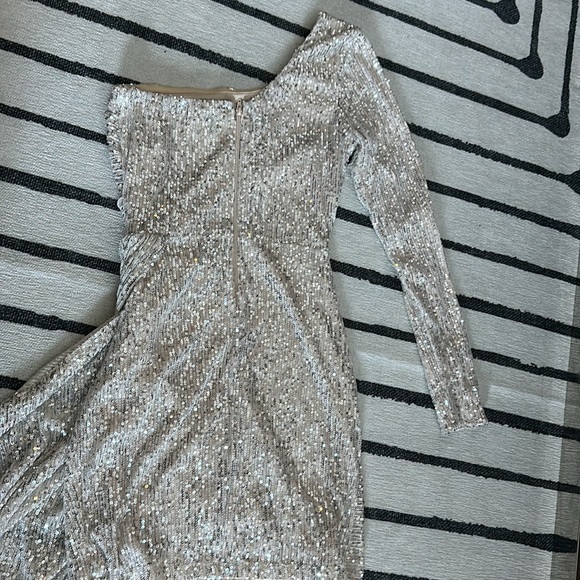 Windsor sequined mini dress one shoulder - Picture 4 of 4
